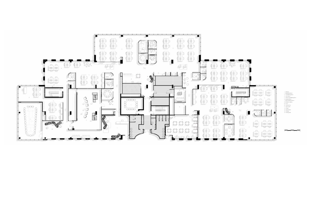 Amdocs North Campus 2nd floor plan